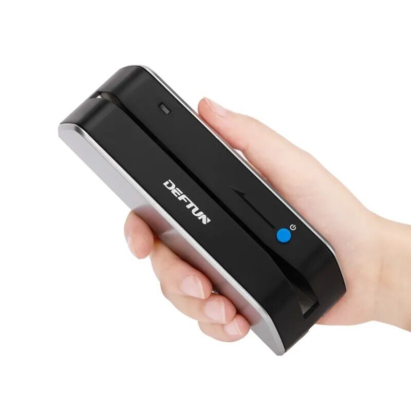 Deftun-lector de tarjetas magnéticas MSR X6bt, compatible con Bluetooth, USB, MSRX6BT, msr605X, msrx6, msr x6