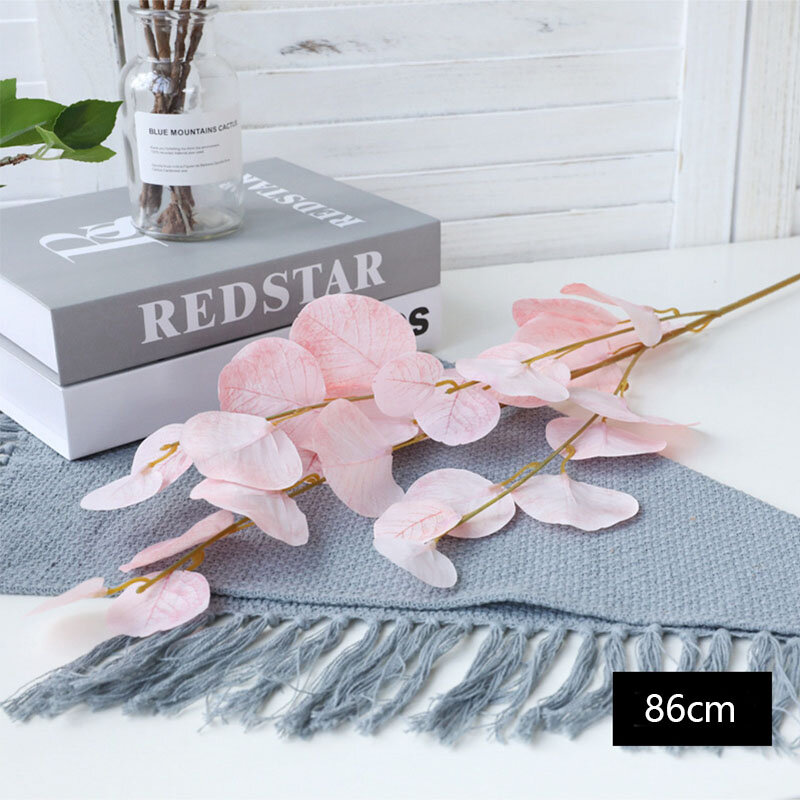 Artificial eucalyptus flower plant high-quality living room wedding office dining room decoration wedding shooting props