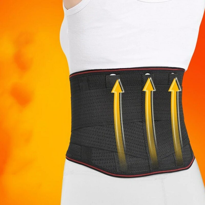Декомпрессионный Поясничный ремень с самонагревом, ортопедический пояс для поддержки нижней части спины, при грыже позвоночника