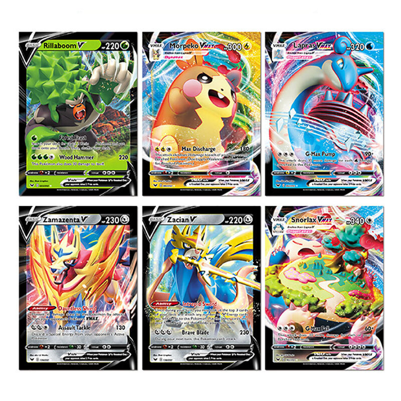 324Pcs Pokemon Kaarten Engels Spel Verzamelen Kaart Evolutions Booster Box Verzegelde Battle Trading Cards Speelgoed Kind Gift