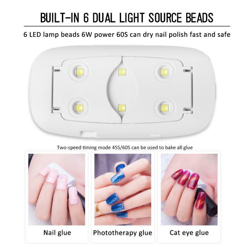 Secador de uñas para uso doméstico, lámpara de esmalte de Gel de uñas UV, herramientas de manicura