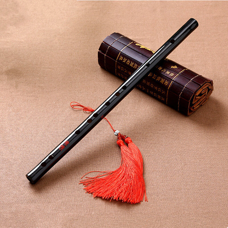 Flauta de bambu profissional, alta qualidade, instrumentos musicais de madeira, c, d, e f, chave, dizi transversal chinês, 5 cores