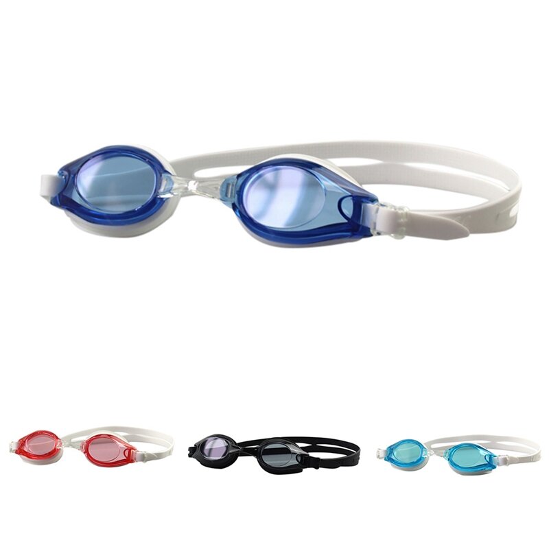 Esportes Revestimento de Silicone À Prova D' Água Óculos de Natação Anti-Nevoeiro óculos de proteção UV Ajustável Adulto Óculos Eyewear 2