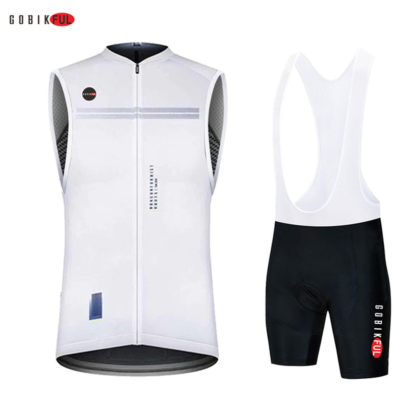 Men Cycling Jersey 2021 Pro Team gobikful Summer Cycling Clothing Quick Drying Set Racing Sport Mtb Bicycle Jersey Bike Uniform