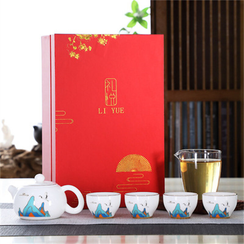 Чайные чашки с фиолетовым песком, керамический портативный чайный набор, уличные дорожные чайные чашки Gaiwan для чайной церемонии, чайная чаш...
