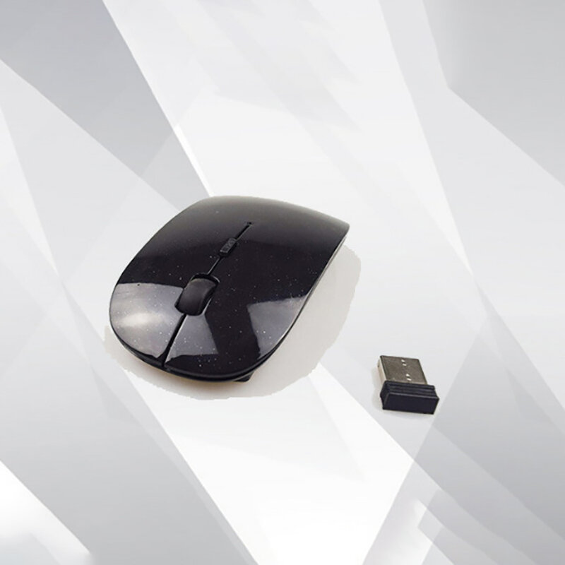 Hohe Qualität Noise-Freies 2,4G Drahtlose Maus 1600 DPI USB Optische Computer Maus 2,4G Empfänger Ultra-dünne Maus Für PC Laptop