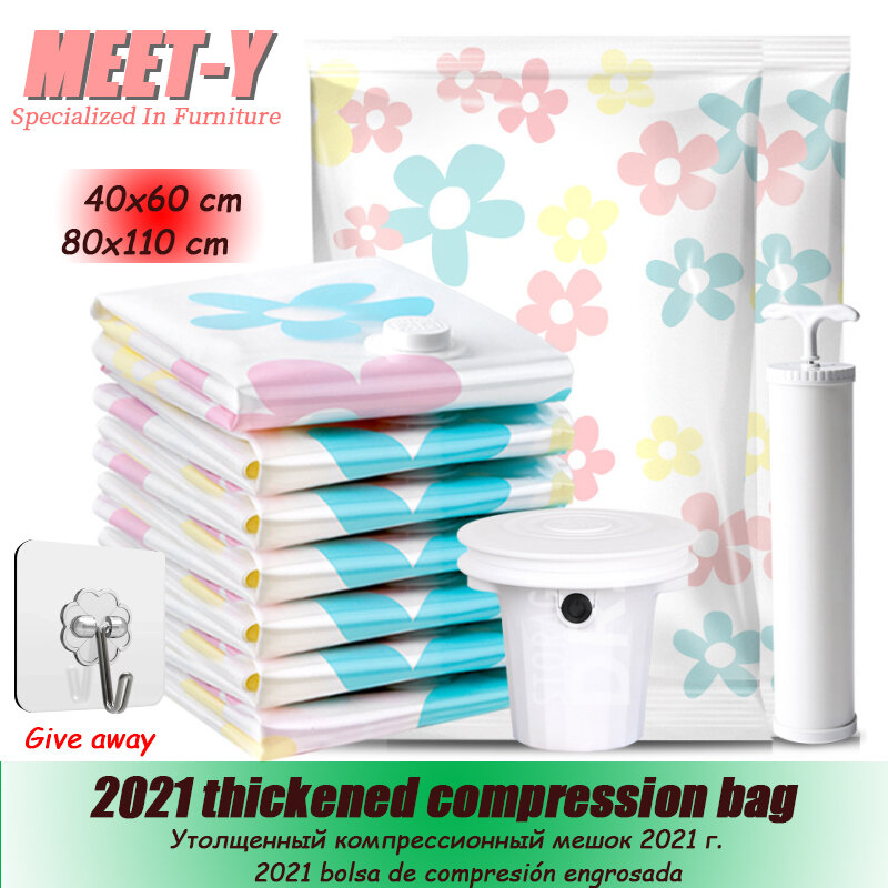 Bolsa de almacenamiento para colchas, bolsa de compresión impermeable, plegable, a prueba de polvo y humedad, para el hogar, 2021