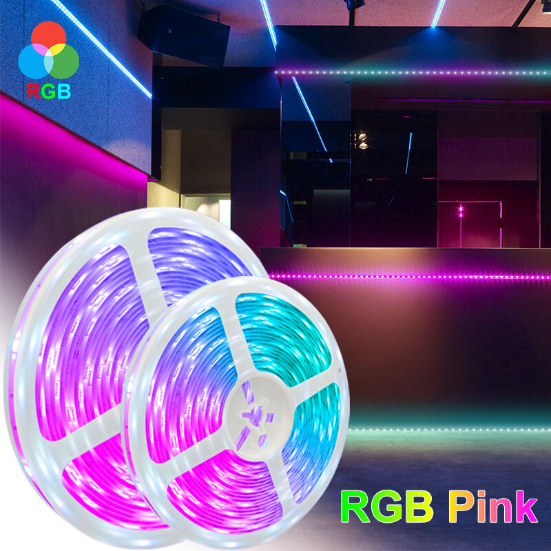 5M RGBPink RGBPurple LED قطاع 5050 مرنة مصباح ليد RGB RGBWW 5050 LED قطاع 5 متر/وحدة