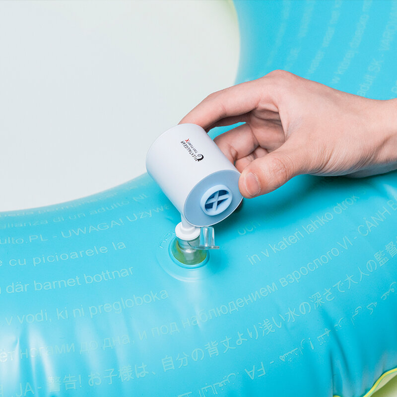 Flextailgear bomba de ar pequena portátil recarregável ultraleve inflar para almofada dormir colchão acampamento esteira natação anel barco