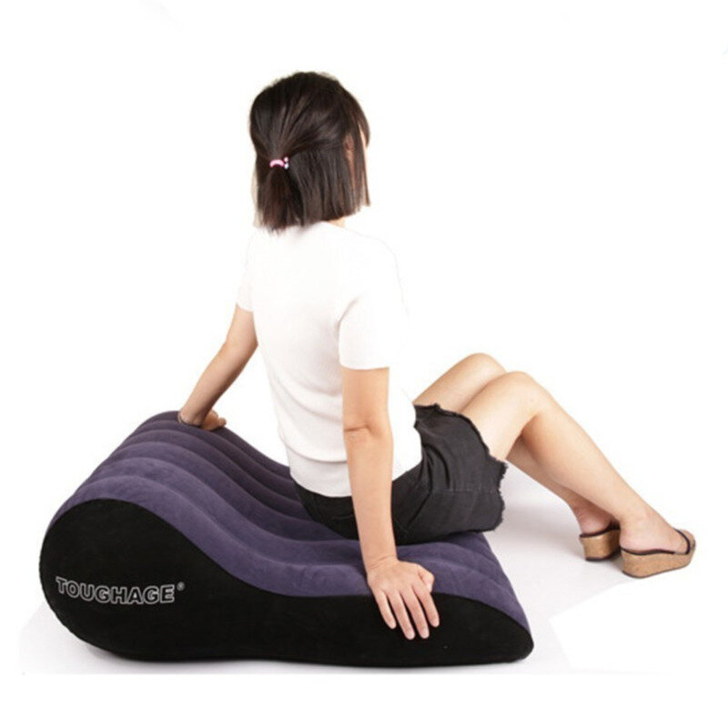 Inflatable Multifunctional Sex Sofa Yoga Chaise Lounge Relax Chair Sex Position Bed Portable Magic Cushion Ramp Body Pillow