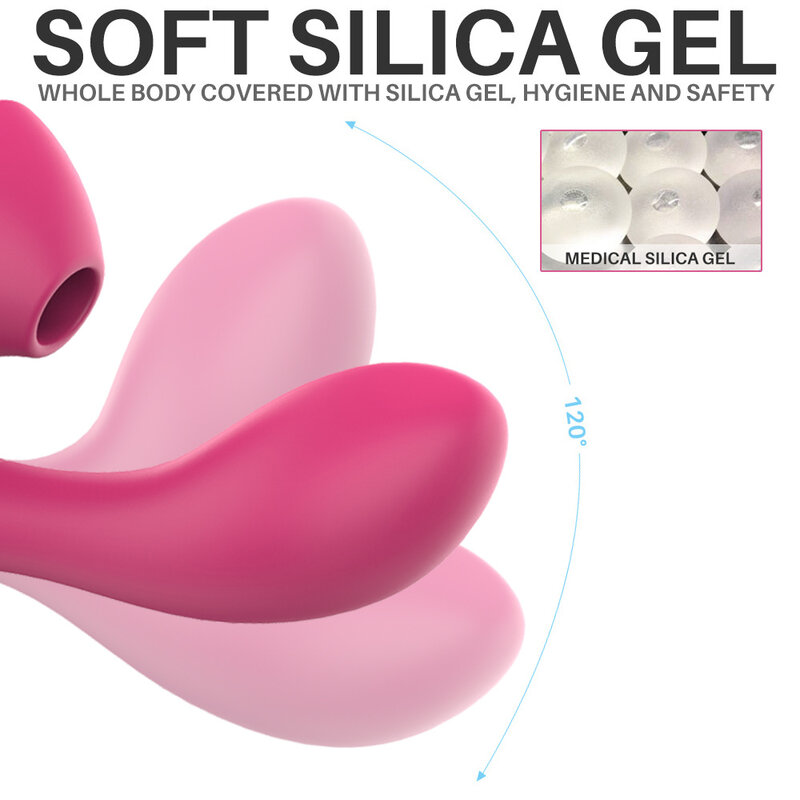 G-spot clitoride ventosa vibratore stimolatore del clitoride masturbatore femminile Dildo vibratore del pene giocattolo del sesso per le donne mutandine prodotto per adulti