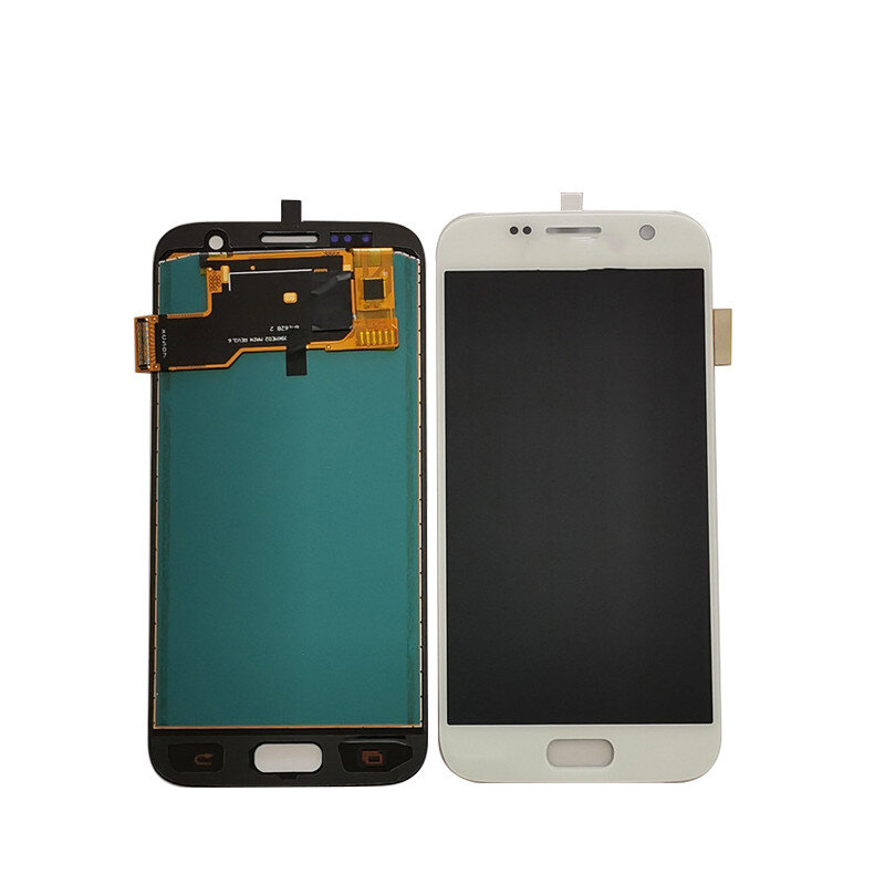 OLED Schermo LCD Per Samsung Galaxy S7 SM-G930F LCD Display Touch Digitizer Assembly LCD Per Samsung S7 G930 Display di Ricambio