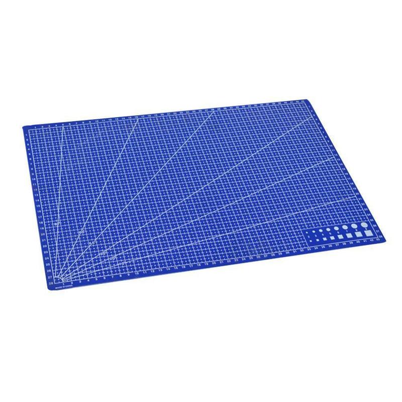 A3 PVC sewing cutting mats Rectangle Grid Lines Cutting Mat  Double-sided Plate design cutting board mat Craft DIY tools