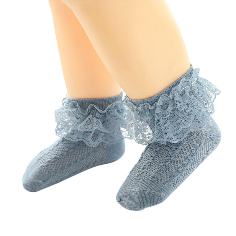 2020 Baby Stuff noworodka akcesoria dziewczęce dzieci Frilly ciepła koronkowa Tutu skarpetki solidna kolorowa bawełniana miękka skarpetki księżniczki 0-5T носки