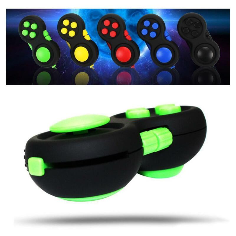 Fidget Hand Shank Pad Spinner ADHD Autism Anixety Stress Relieves Focus Toy Fidget Hand Shank Pad Fidget Toys Autism Toys