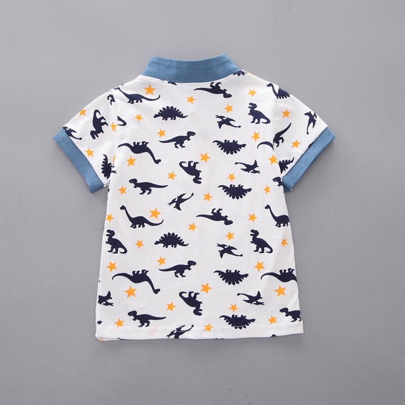 Nieuwe Mode Baby Kleding Zomer Peuter Jongens Outfits Korte Mouw Print Katoenen T-shirts Tops + Shorts Set Kids Baby Kleding