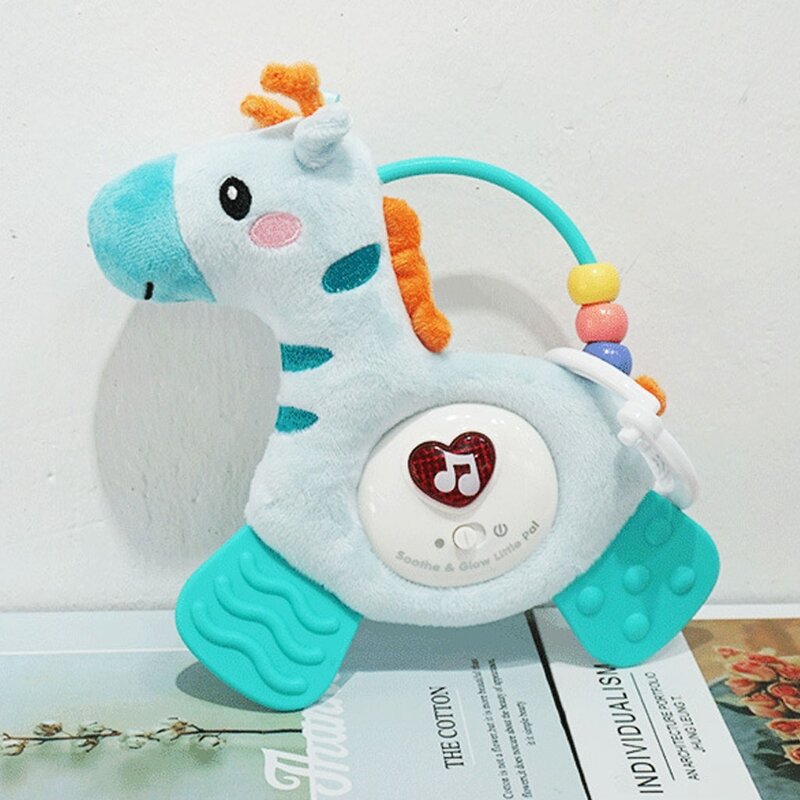 D7WF – joli jouet doux pour bébé, Animal, soulage le Stress en toute sécurité, accessoire Non toxique pour nourrissons, cadeaux d'anniversaire