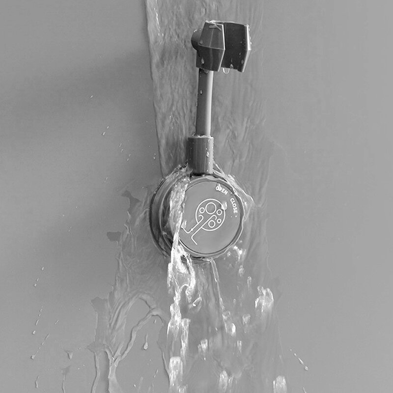 Supporto per doccia a ventosa richiudibile supporto per soffione doccia regolabile nero supporto universale per soffione doccia supporto per ugello