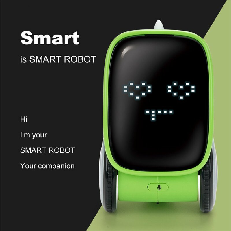 Умный робот JJR/C R16, сенсорное управление жестами, голосовое взаимодействие, выражение лица, модель робота, детский подарок