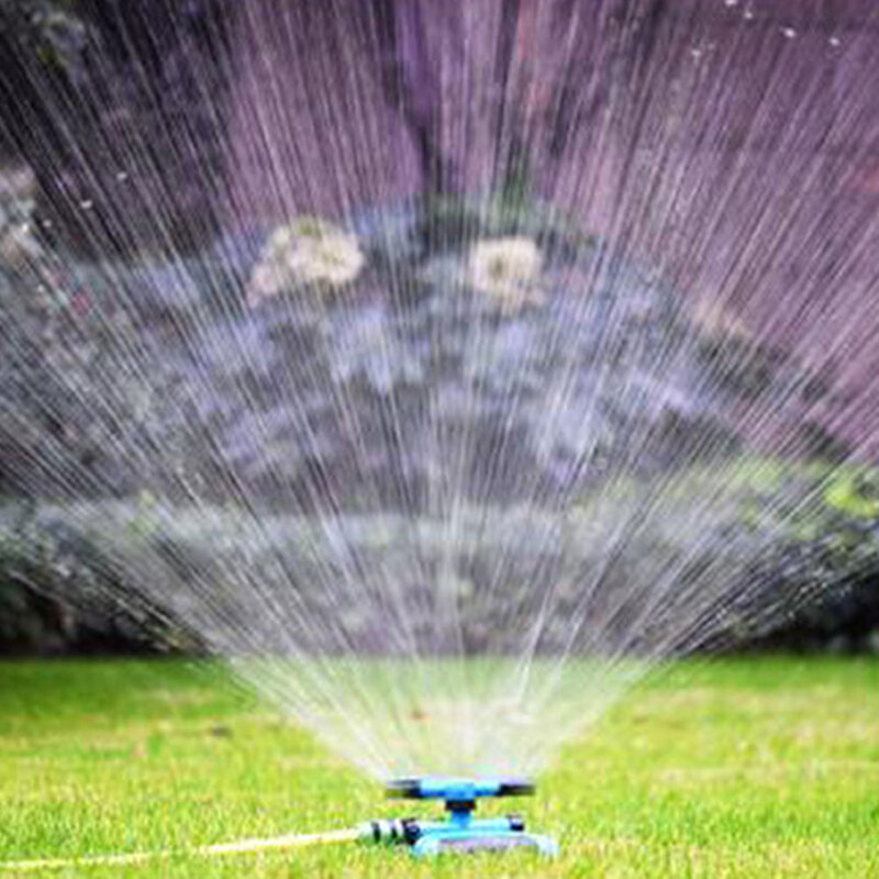 360 graus automático jardim sprinklers rega grama gramado rotativo bocal rotativo sistema de aspersão de água fontes do jardim