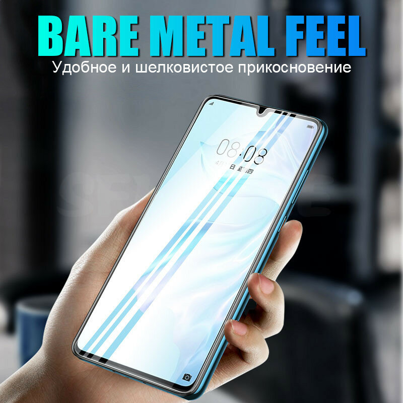 Protector de cristal templado para pantalla de móvil, película protectora de vidrio para Huawei P30, P40 Lite, P20 P Smart 2019, Mate 30, 20 Lite, 4 Uds.