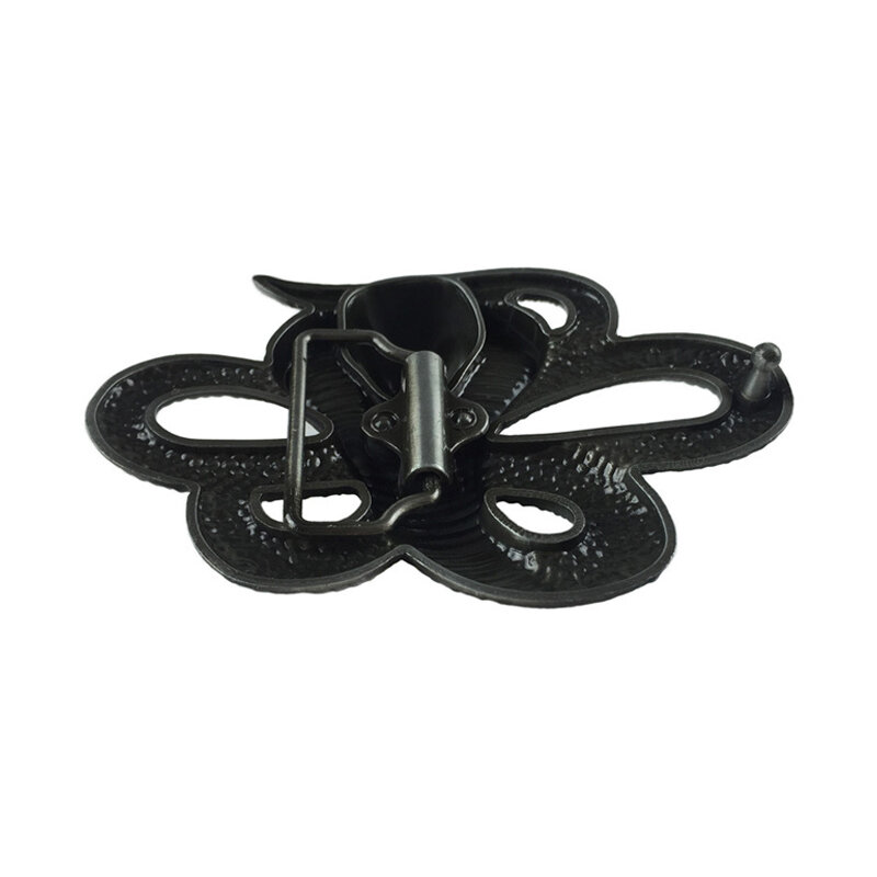Hebilla de cinturón para hombre, hebilla de aleación de oro plateado, serpiente Retro occidental, compatible con correa de 3,8 cm-4cm