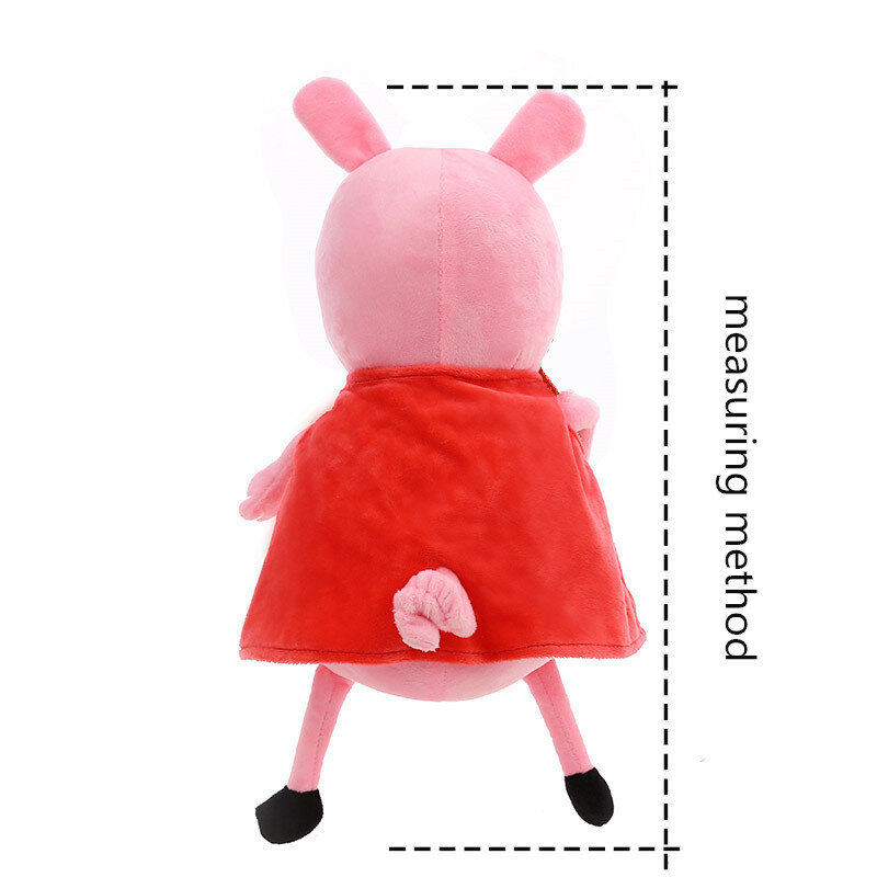 25 CM Hot Sell Cute Cartoon Pig Family Pack Plush Toys Stuffed Doll Children Birthday Gifts