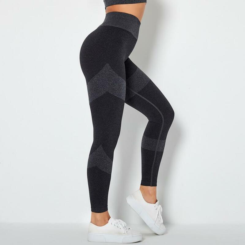 Pantalones de Yoga de cintura alta para mujer, mallas deportivas de gimnasio, mallas de entrenamiento de realce, ropa deportiva Sexy para Fitness