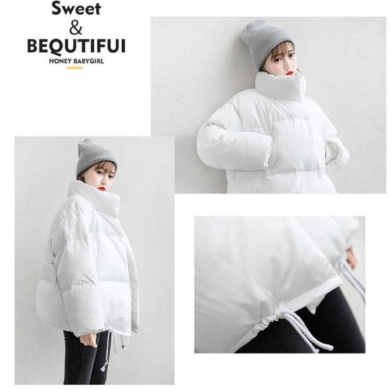 2021 зимняя женская пуховая куртка, зимняя пуховая хлопковая куртка, женское Новое Стеганое пальто, супер размер, Instagram