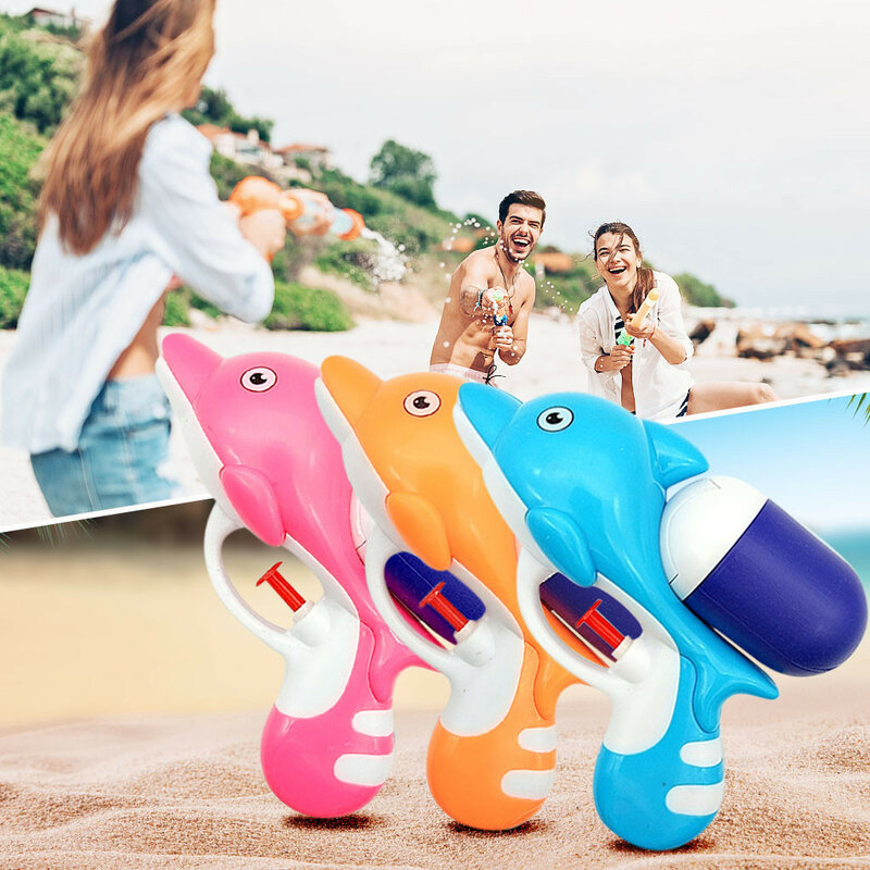 New Dolphin Squirt Blaster Water Toys For Kids Bulk Summer Pool Party Favors Summer Pool Party Beach Interactive Toys