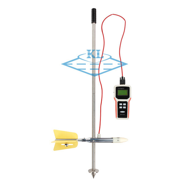 Medidor de velocidad electromagnética portátil, medidor de flujo de agua RS485, nivel de agua, descarga, hidrológica, producto patentado