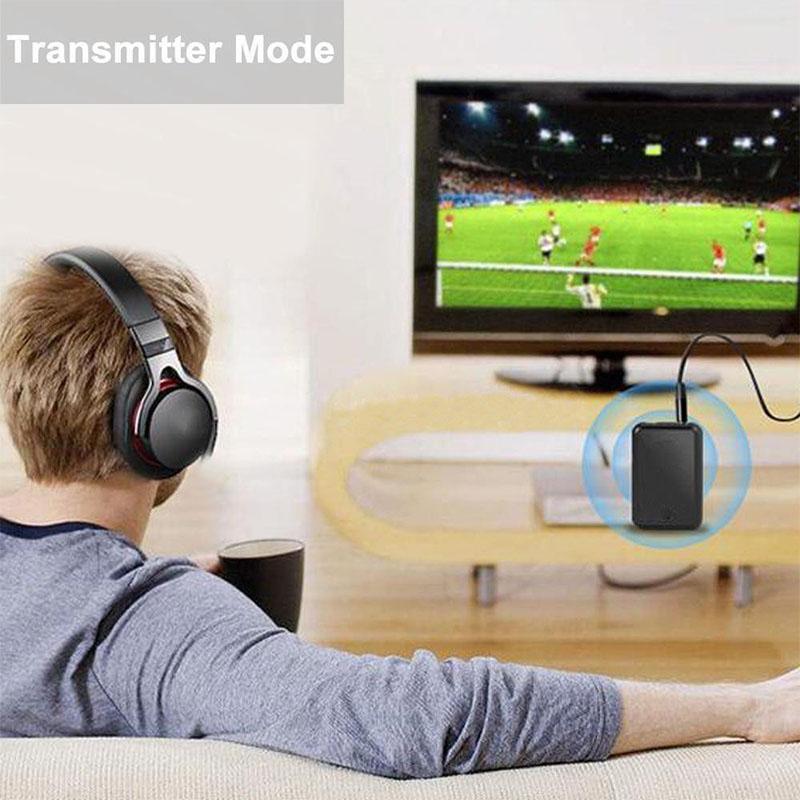 Transmetteur Bluetooth 4.0 sans fil Spotify A2DP, 3.5mm, adaptateur d'alimentation de musique FM stéréo, pour MP3 MP4 TV PC