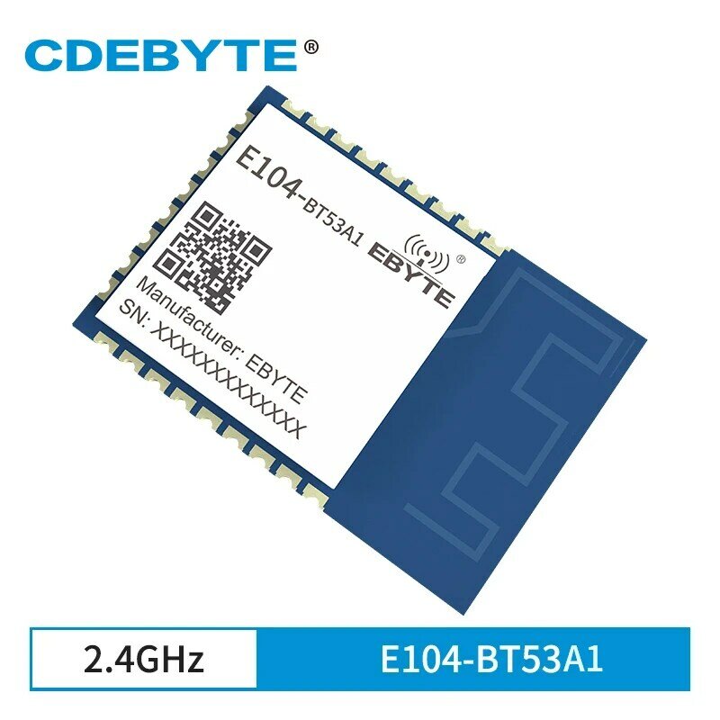 EFR32 Blue-Tooth 5.2 Module BT5.2 6dBm 2.4Ghz Cortex-M33 Gpio E104-BT53A1 Richting Vinden Draadloze Transceiver En Ontvanger