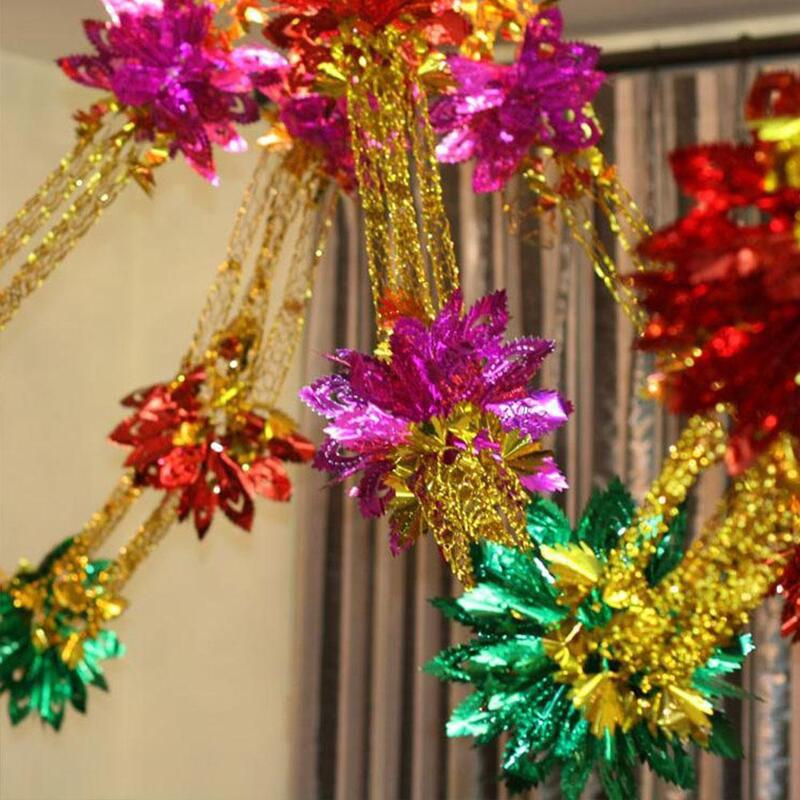 Pull Hi – panier de fleurs décoré pour mariage, 2 pièces, accessoires de mariage, guirlande, Style chinois, pour mariage