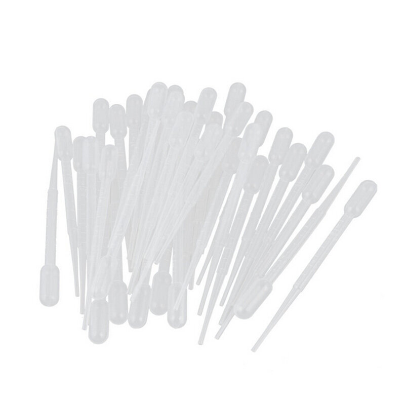 100PCS 0.2ml Graduated Transfer Pipettes Eye Dropper Set for School Lab Supplies for School Students Accessories