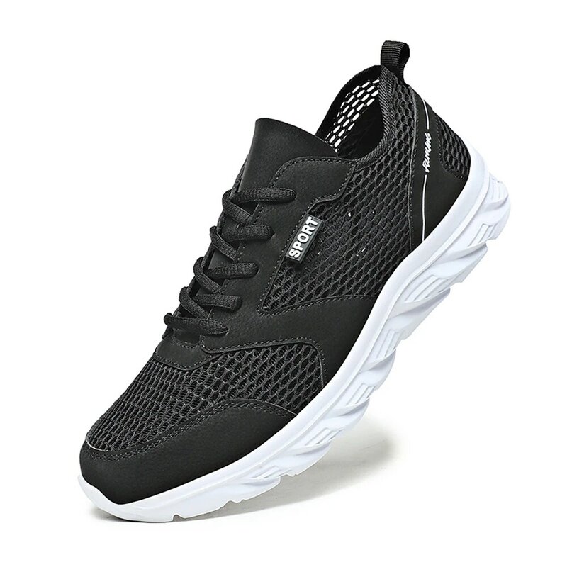 Summer Mesh Breathable Shoes Men Sneakers Barefoot Lightweight Fashion Non-Slip Casual Sports Running Shoes Feminino Zapatos