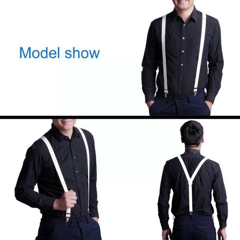 Suspenders Men Women High Elastic Adjustable Y Back Trousers Pantalones Hombre Para Tirantes Suspenders Bretelle Mujer For X1i9