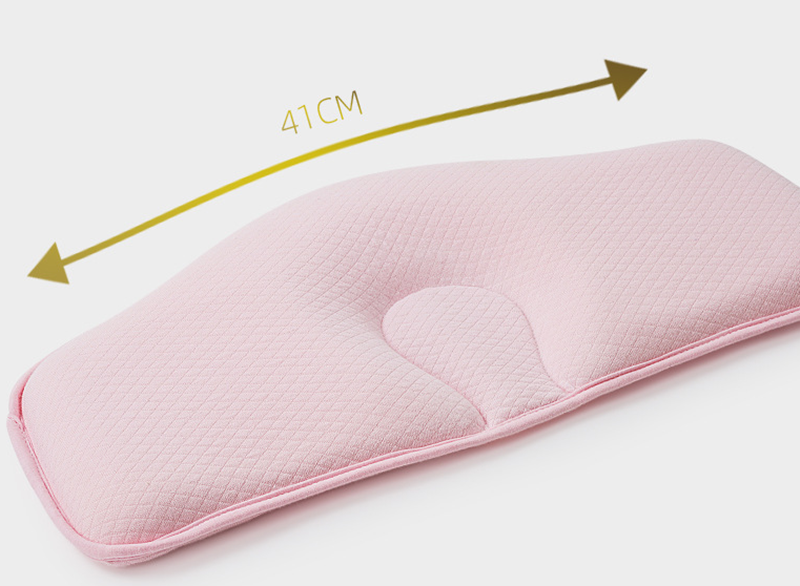 Almohada de espuma viscoelástica para recién nacido, cojín para la cabeza del bebé, antivuelco, 3 piezas, novedad de 2021