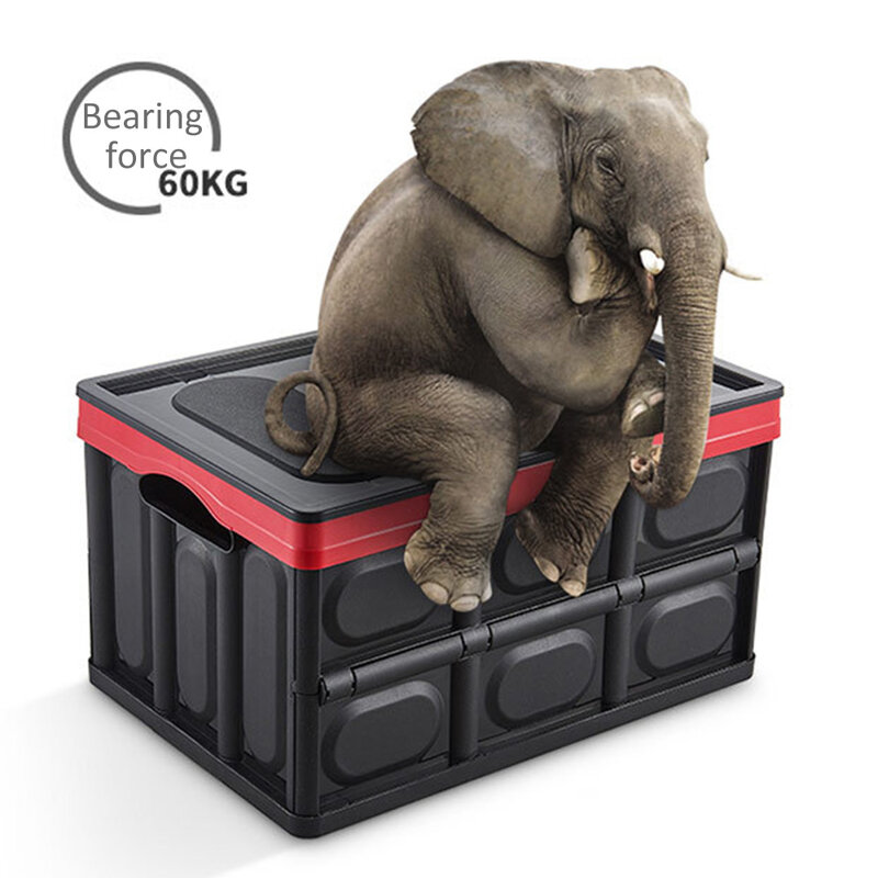 Caja de almacenamiento plegable para maletero de coche, accesorio multifunción de 30L, para el hogar, jardín y viajes al aire libre