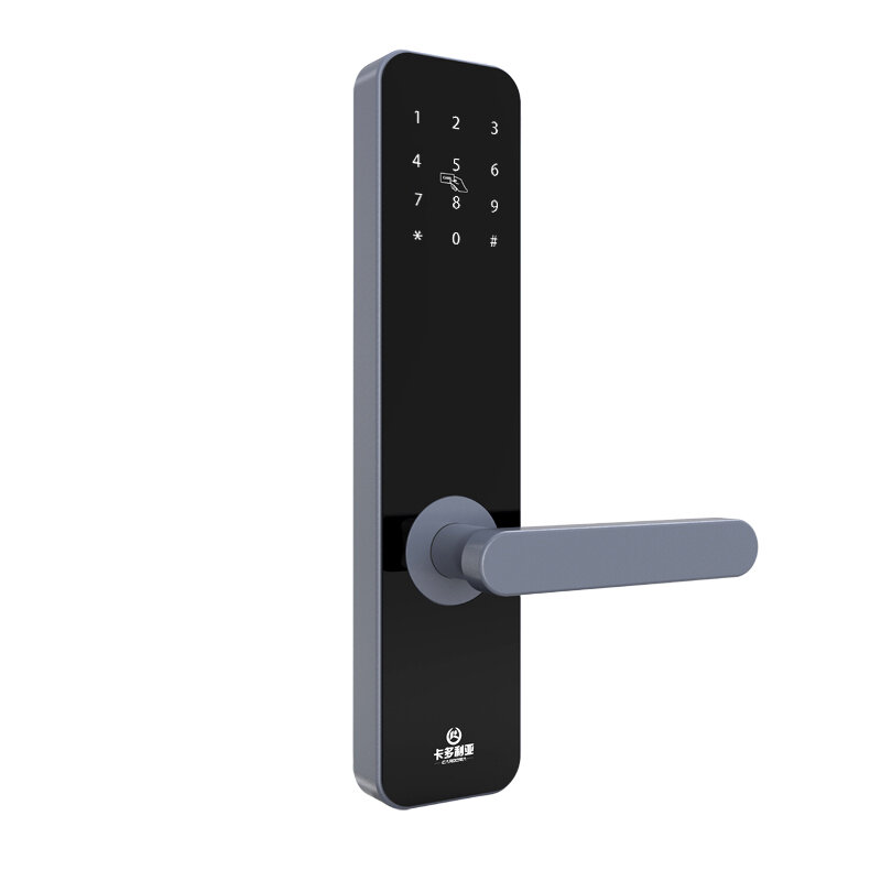 Cerradura de puerta inteligente con huella dactilar, llave eléctrica para gestión de hoteles, tarjeta IC para invitados, apartamento, Bluetooth, contraseña, oficina, habitación y escuela