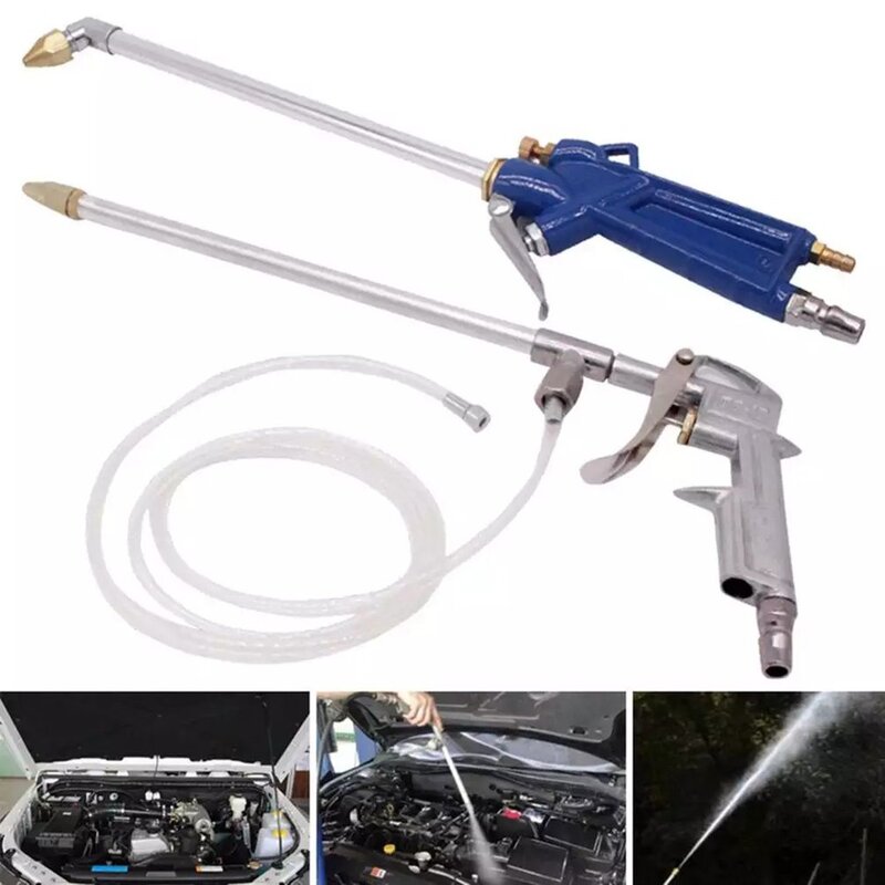 Pistola de limpieza neumática de alta presión, herramienta limpiadora de motor de alta presión, limpiador de aceite de sifón y superficie con boquilla