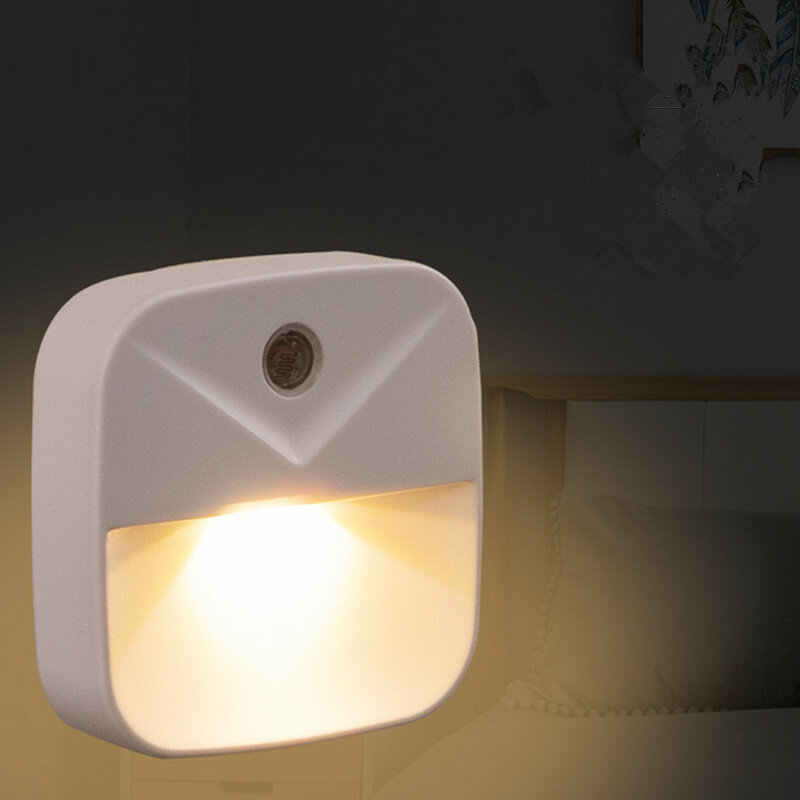 Led mała lampka nocna toaleta światło indukcyjne światło kontrolowane Nightlight dla dzieci salon sypialnia oświetlenie energooszczędne