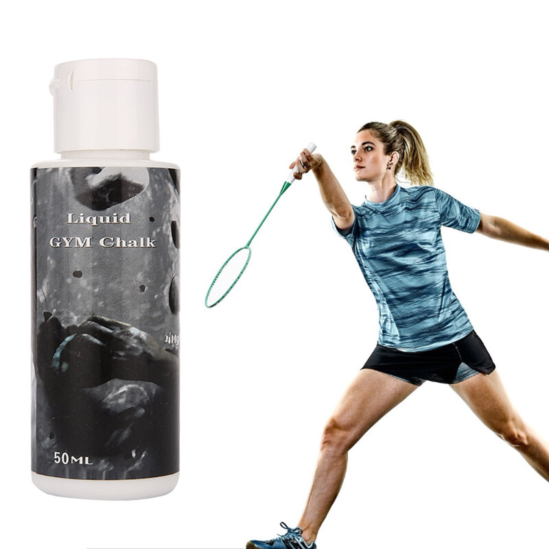 Liquid Chalk-crema antideslizante deportiva para levantamiento de pesas, crema antideslizante para Fitness, polvo de magnesio