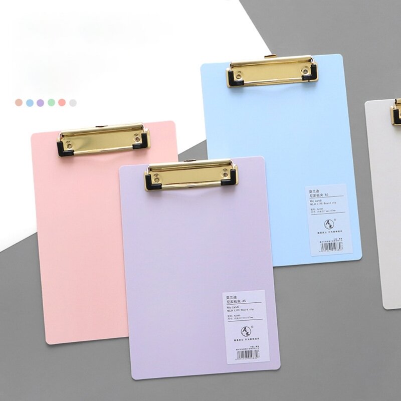 A4 A5 File Document Organizer Clipboard Folder Writing Pad Holder Office Supply 