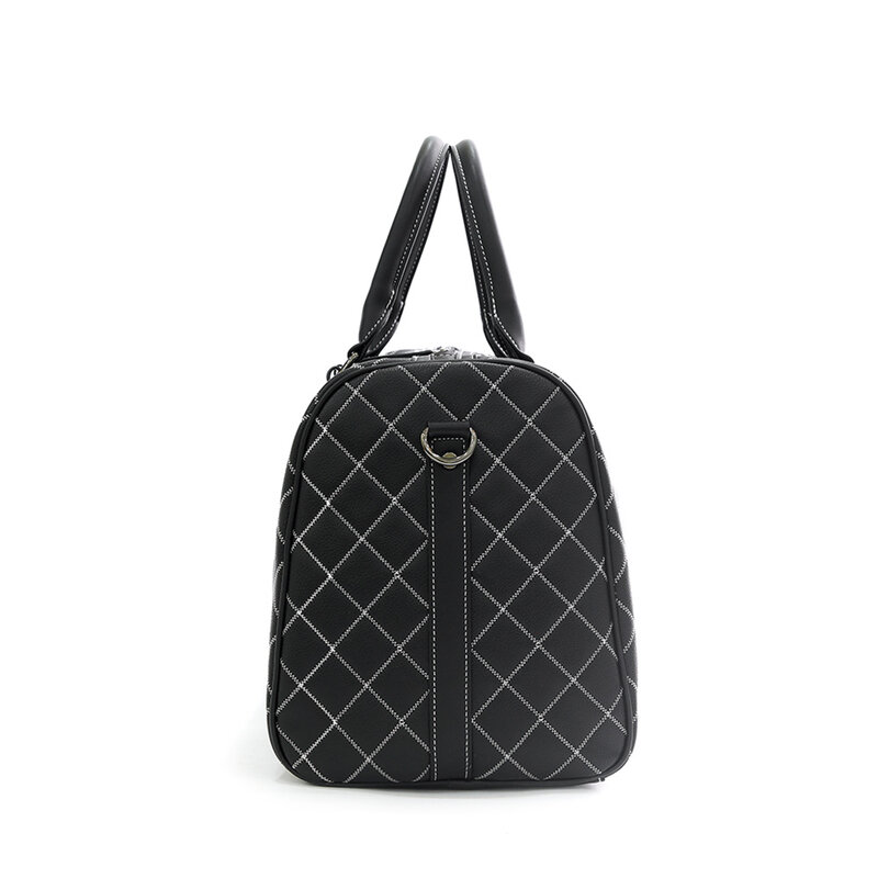 Mode luxus seesack wasserdichte reisetasche damen wochenende handtasche männer fitness schulter tasche große-kapazität gepäck tasche