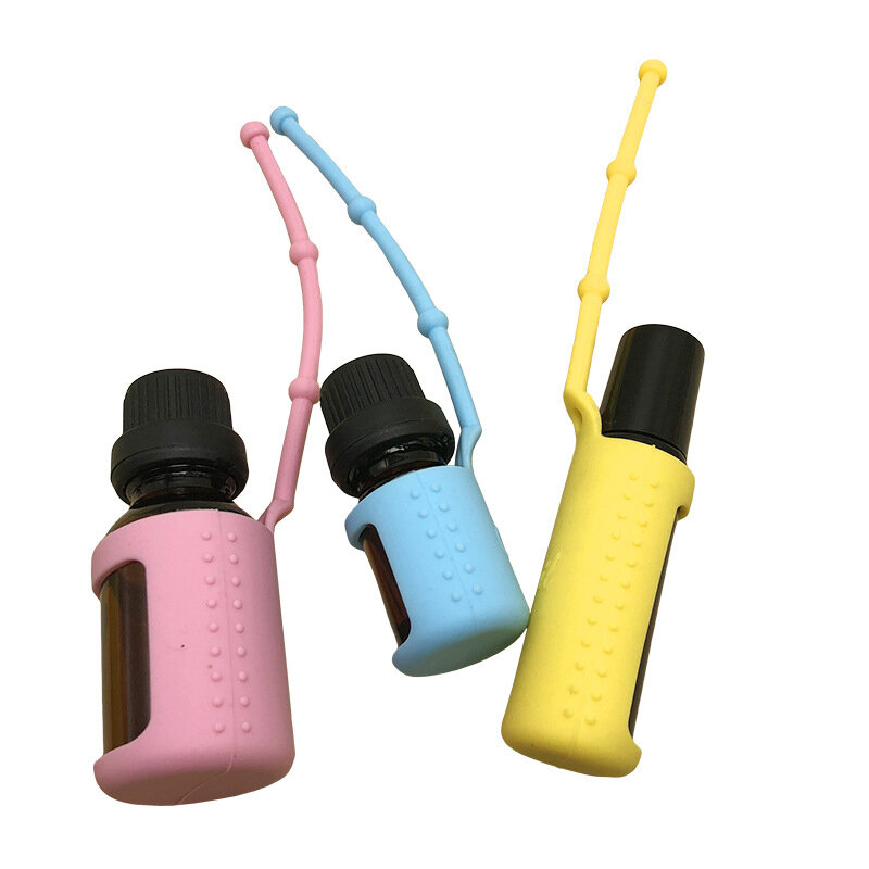 Siliconen Doterra Essentiële Olie Case Voor 5/10/15Ml Fles 30 Stks/set Protector Case Bescherm Cover Bescherm fles Organisator Houder