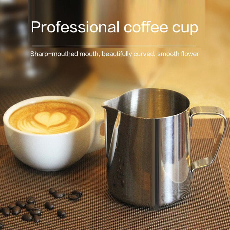 Rvs Melk Opschuimen Jug Fantastische Keuken Espresso Koffie Pitcher Barista Craft Koffie Latte Melk Opschuimen Jug Pitcher