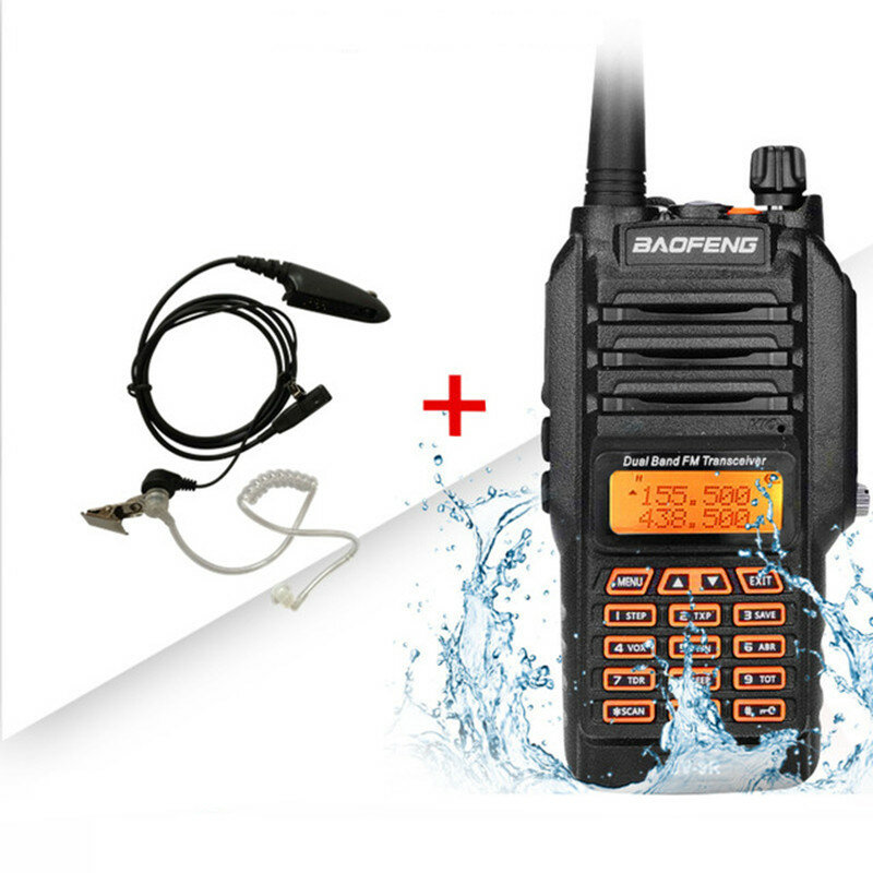 2022. nova qi ml1 uv 9r walkie talkie UV-9R estação de rádio 10km 8w mais rádio presunto ip67 à prova dip67 água walkie-talkies uv 9r 82 uv