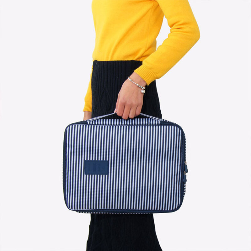 Zipper Waterproof Shirts T-shirt Crease-Resistant Storage Bag Organizer Laundry Tie Book Holder Pouch Portable Clothes Handbag