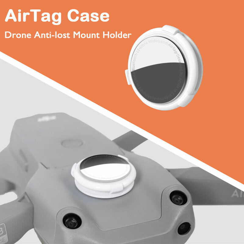 Airtag-保護ケース,dji fpv mavic air 2s mini 2,apple airtagアクセサリ用の紛失防止取り付けブラケット